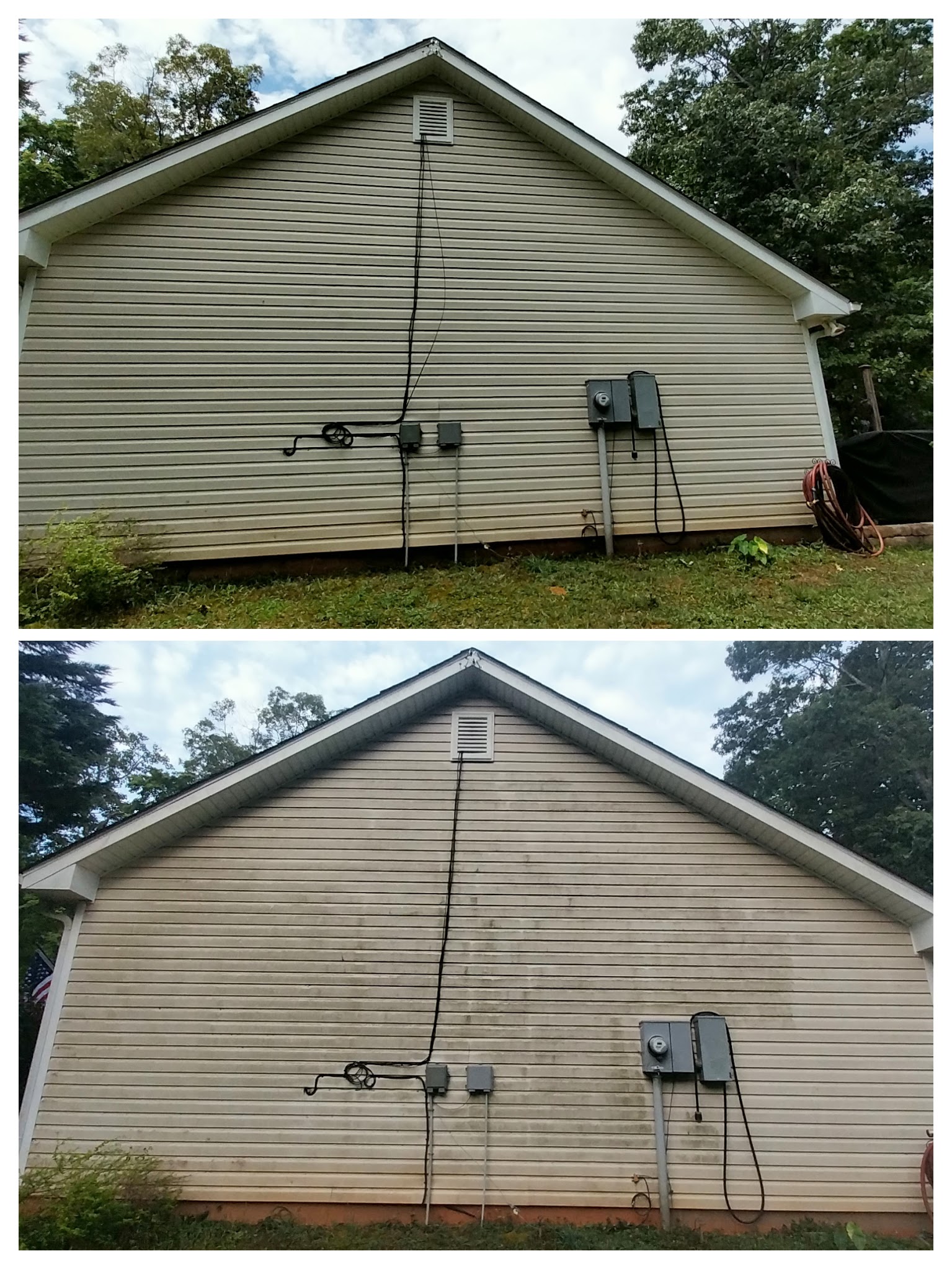 EXCEPTIONAL HOUSE WASHING RESULTS IN DAHLONEGA, GA